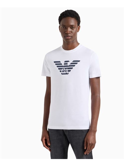 Men's Cotton T-Shirt Emporio Armani | 8N1TN5 1JPZZ.0147